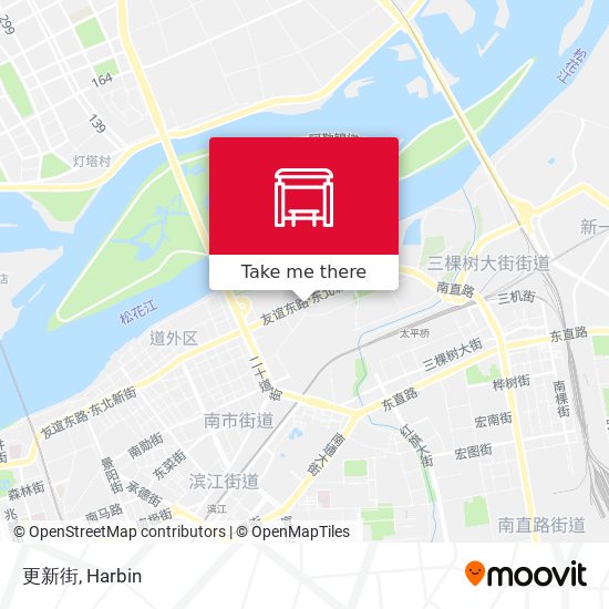 更新街 map