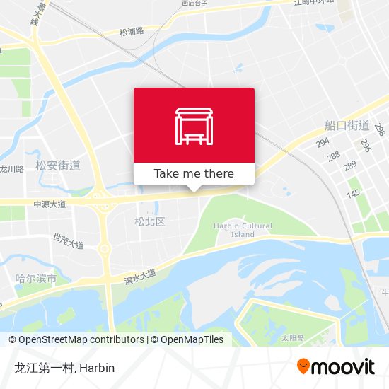 龙江第一村 map