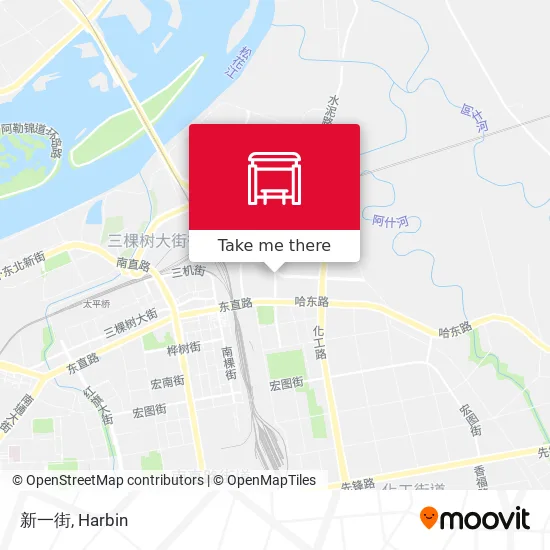 新一街 map