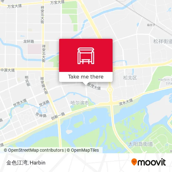 金色江湾 map
