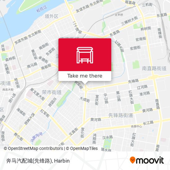 奔马汽配城(先锋路) map