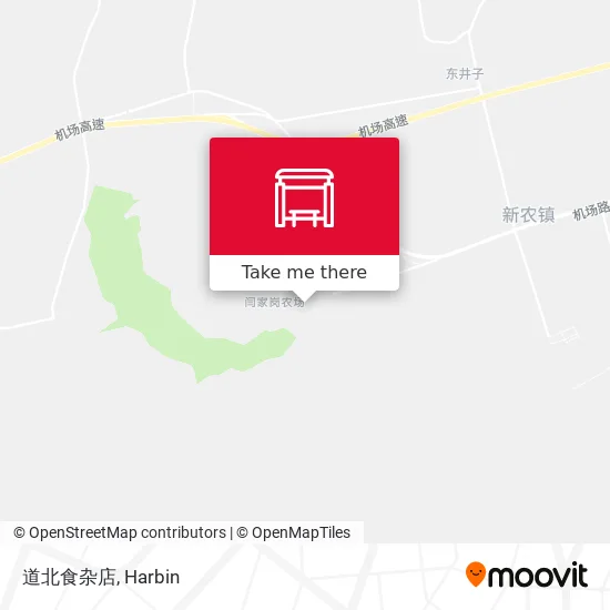 道北食杂店 map