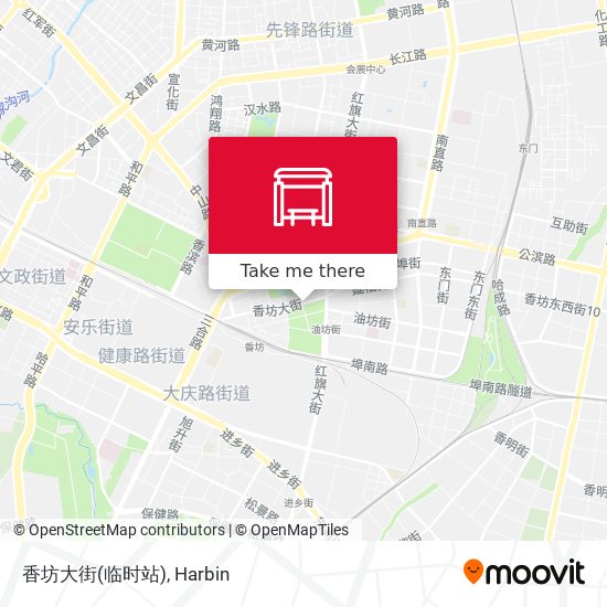 香坊大街(临时站) map