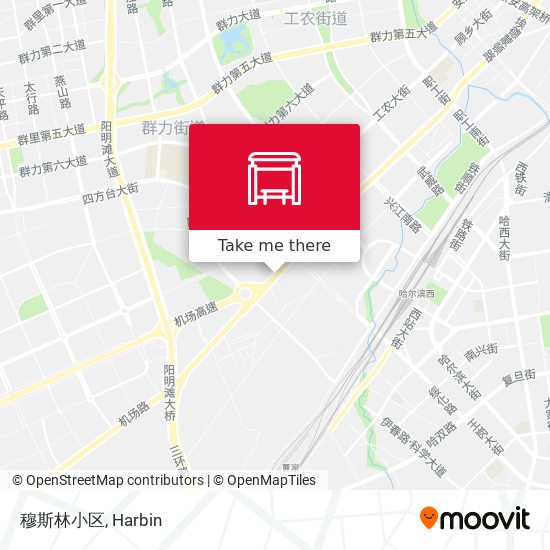 穆斯林小区 map