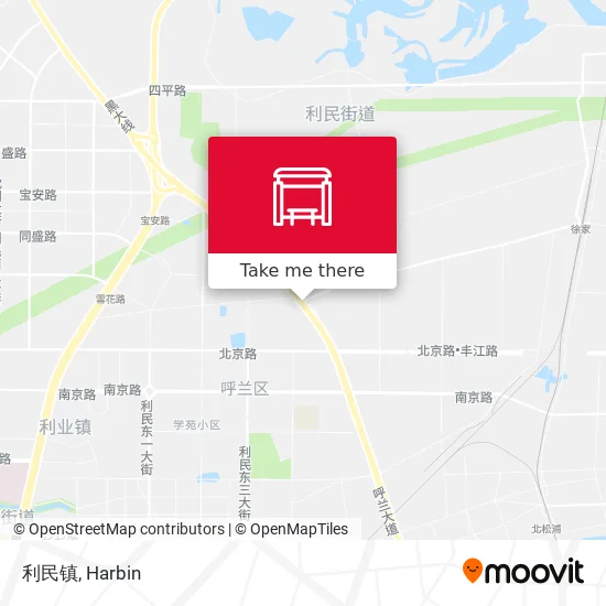 利民镇 map