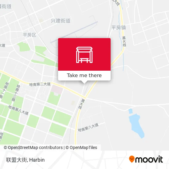 联盟大街 map