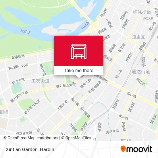 Xintian Garden map