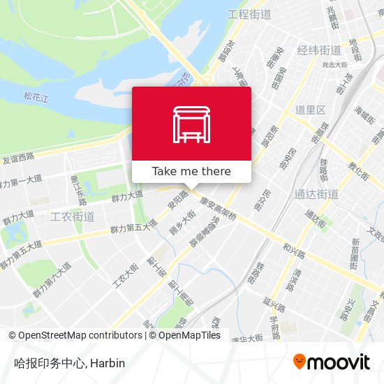 哈报印务中心 map