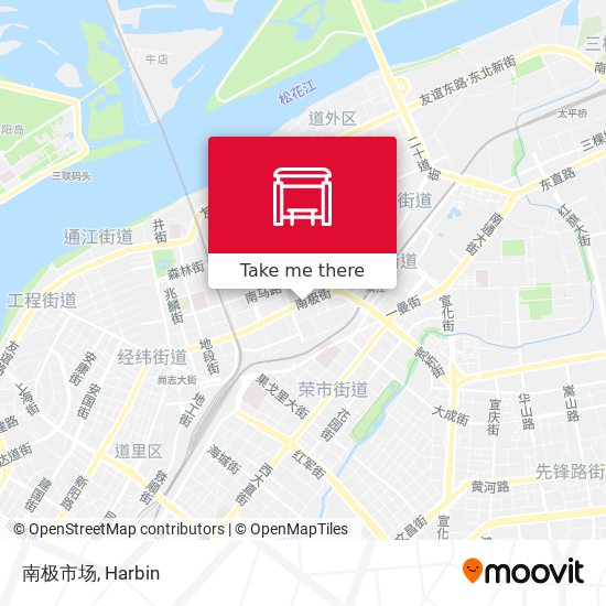 南极市场 map