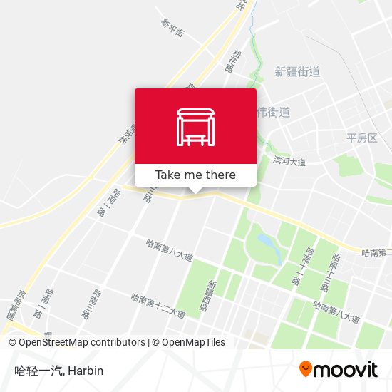 哈轻一汽 map