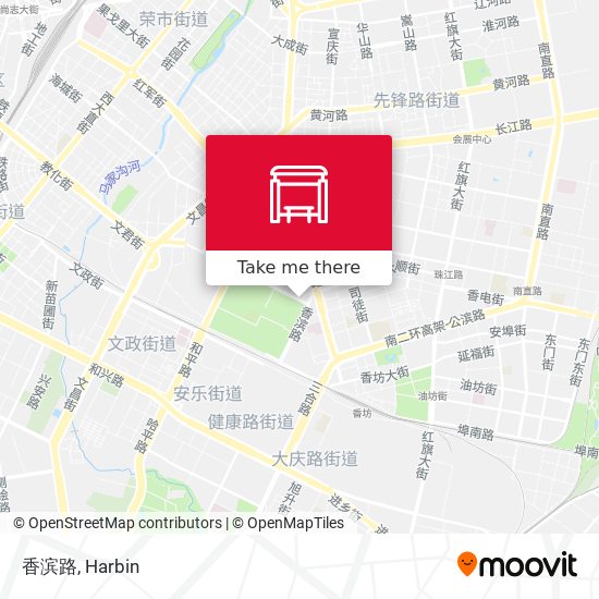 香滨路 map