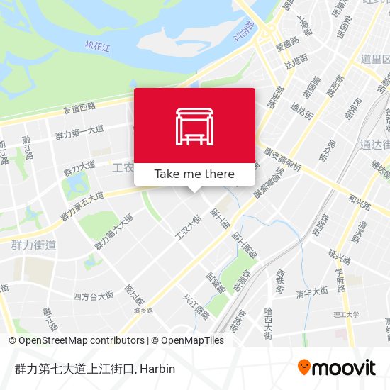 群力第七大道上江街口 map