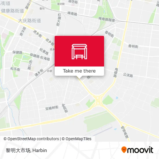 黎明大市场 map