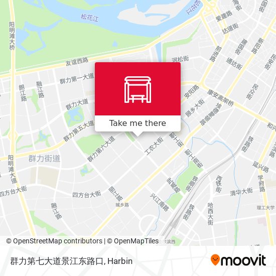 群力第七大道景江东路口 map