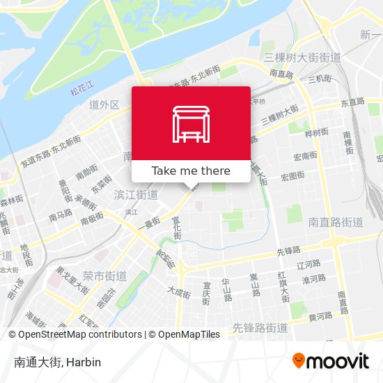南通大街 map