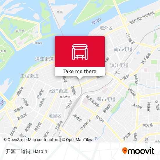 开源二道街 map