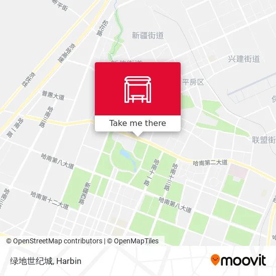 绿地世纪城 map