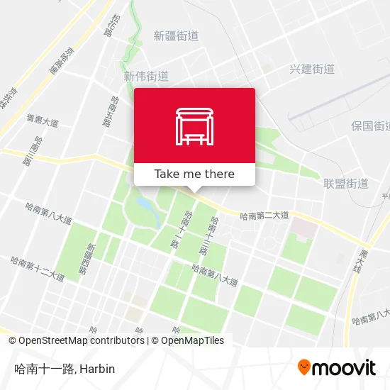 哈南十一路 map