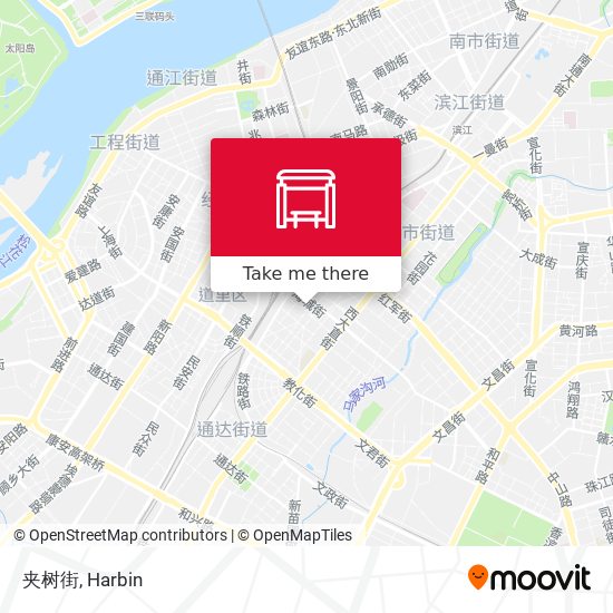 夹树街 map