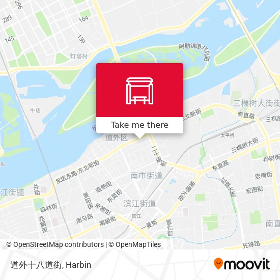 道外十八道街 map