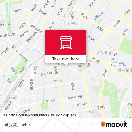 延兴路 map