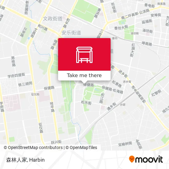 森林人家 map