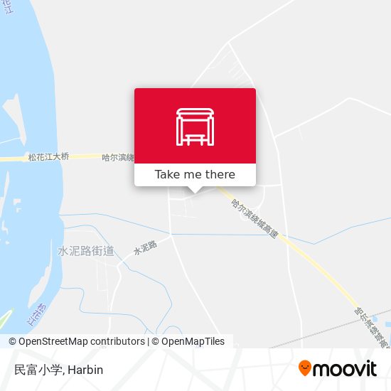 民富小学 map