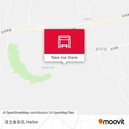 道北食杂店 map