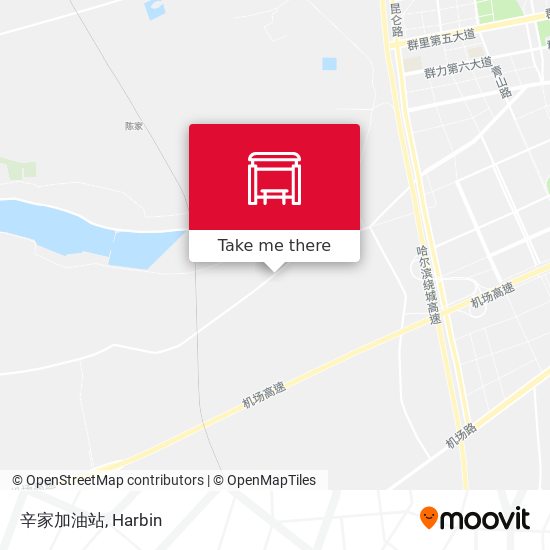 辛家加油站 map