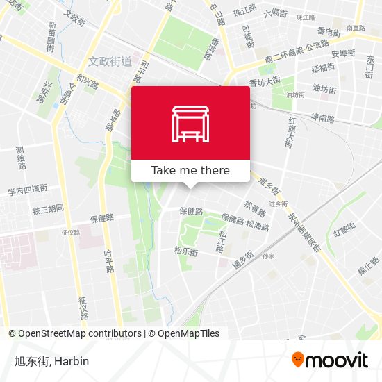 旭东街 map