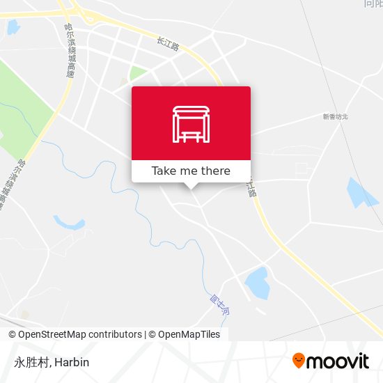 永胜村 map