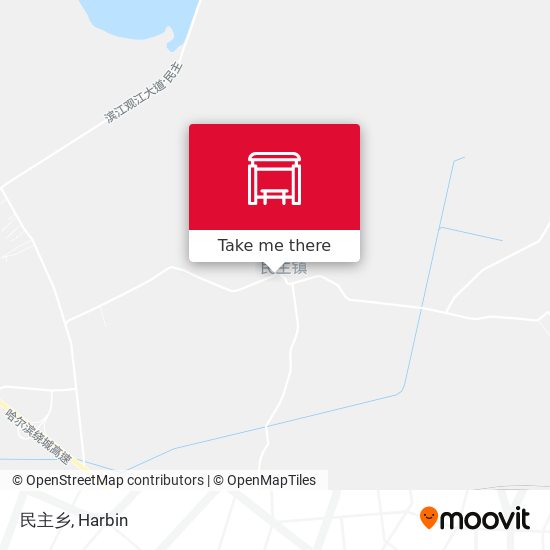 民主乡 map