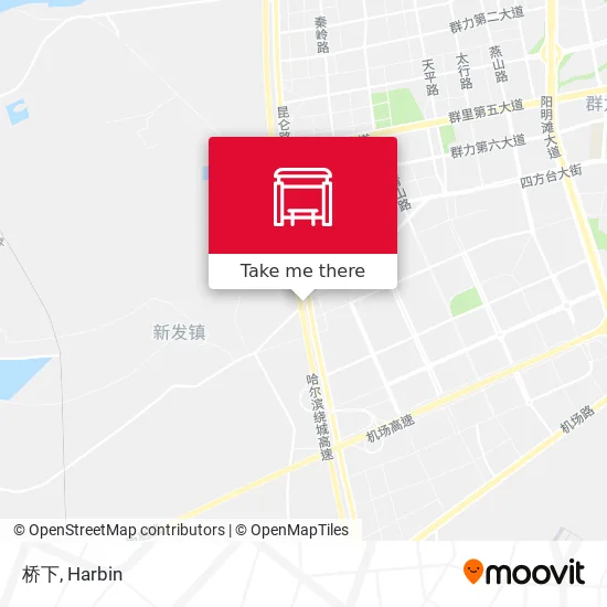桥下 map