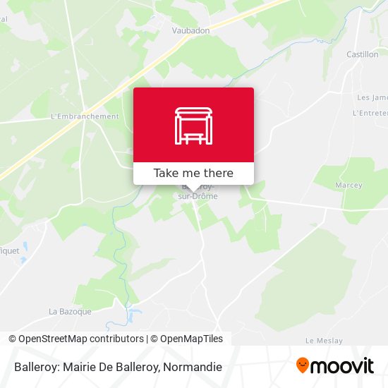 Mapa Balleroy: Mairie De Balleroy