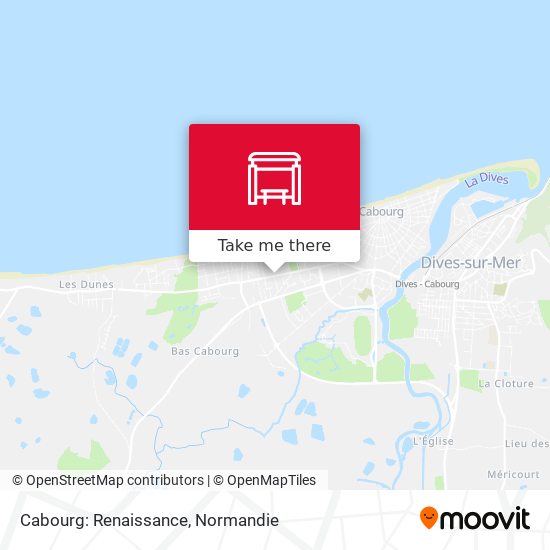 Mapa Cabourg: Renaissance