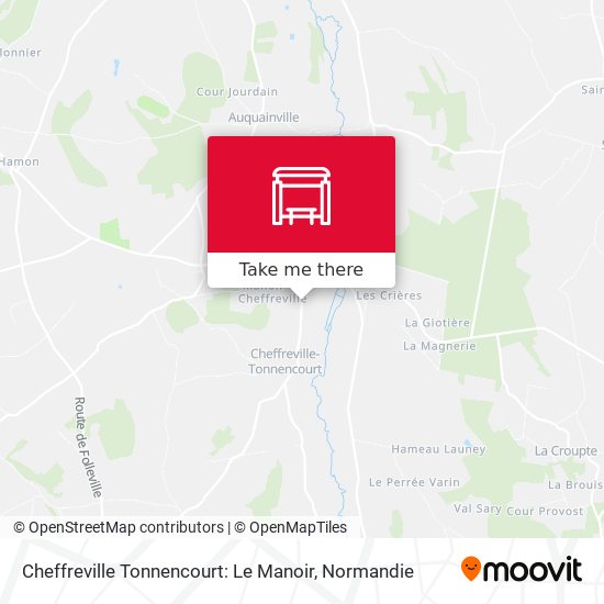 Mapa Cheffreville Tonnencourt: Le Manoir