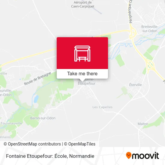 Fontaine Etoupefour: École map