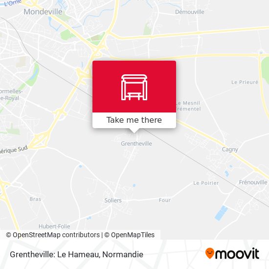 Grentheville: Le Hameau map