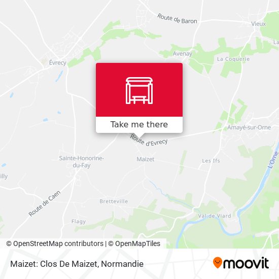 Maizet: Clos De Maizet map