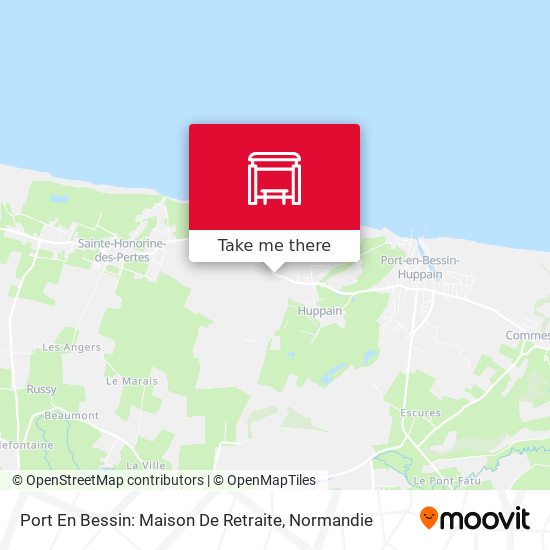 Port En Bessin: Maison De Retraite map