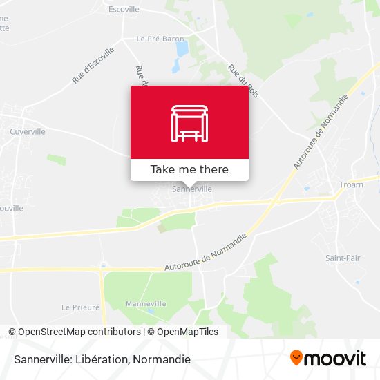 Sannerville: Libération map