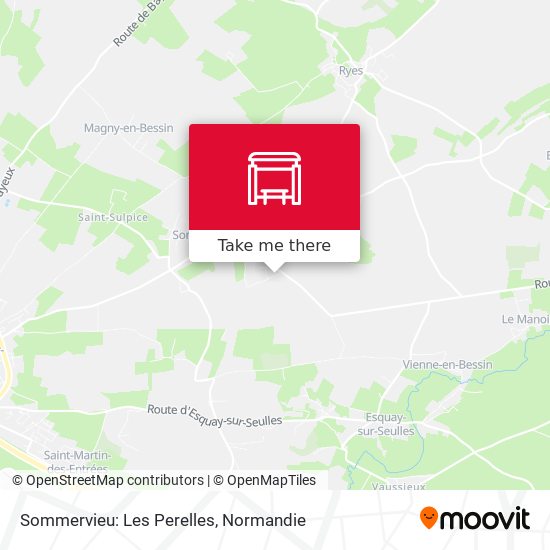 Sommervieu: Les Perelles map