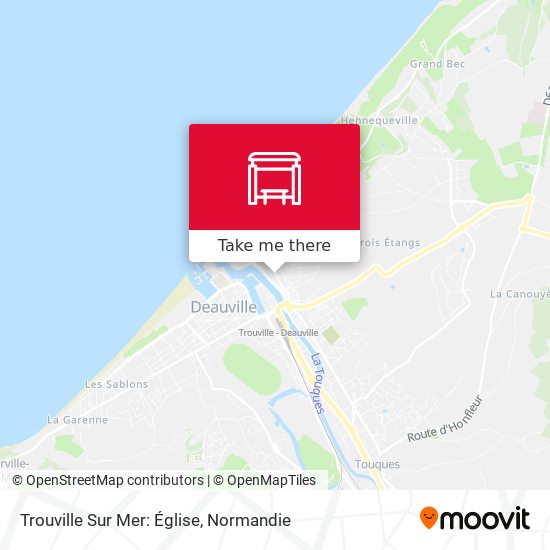 Mapa Trouville Sur Mer: Église