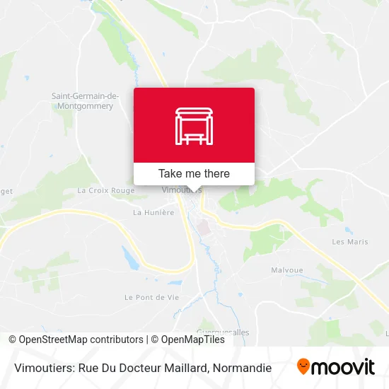 Vimoutiers: Rue Du Docteur Maillard map