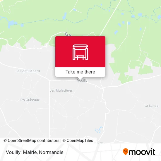 Vouilly: Mairie map