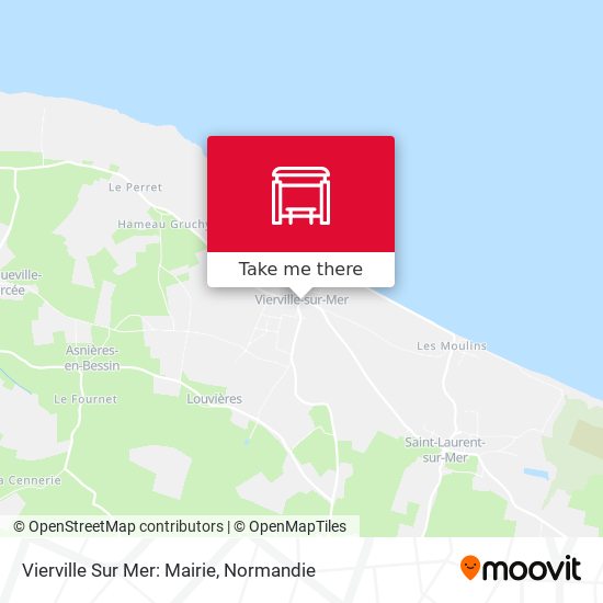 Vierville Sur Mer: Mairie map