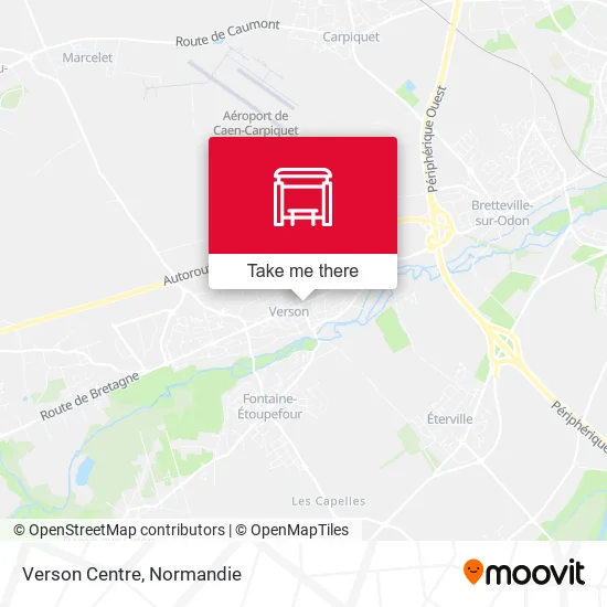 Verson Centre map