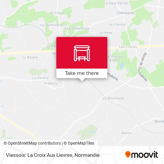 Viessoix: La Croix Aux Lievres map