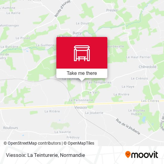 Viessoix: La Teinturerie map