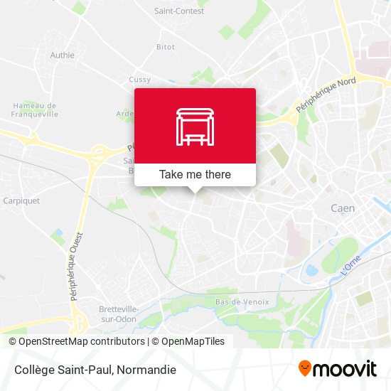Collège Saint-Paul map